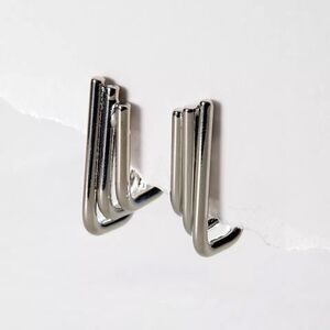 Free People
14k Gold Plated Square  earrings